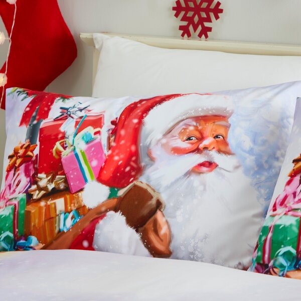 Fusion Santa & Snowy Duvet Cover & Pillowcase Set