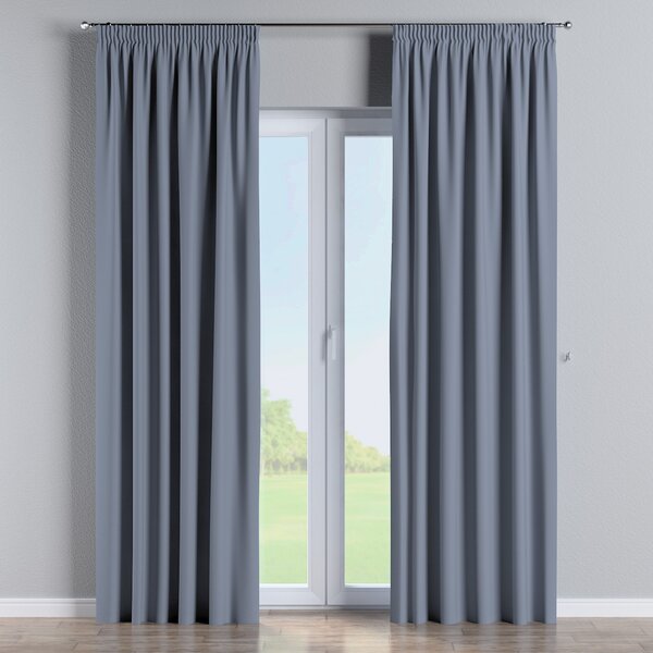 Pencil pleat curtains
