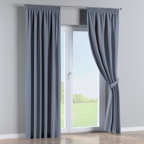 Pencil pleat curtains