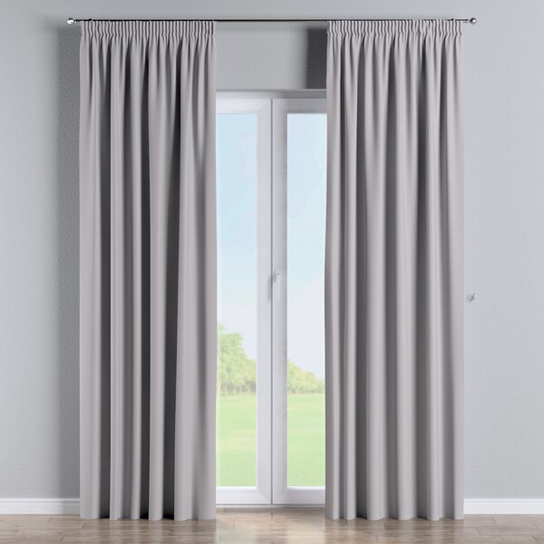 Pencil pleat curtains