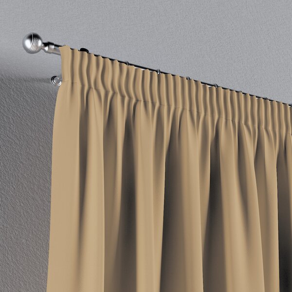 Pencil pleat curtains