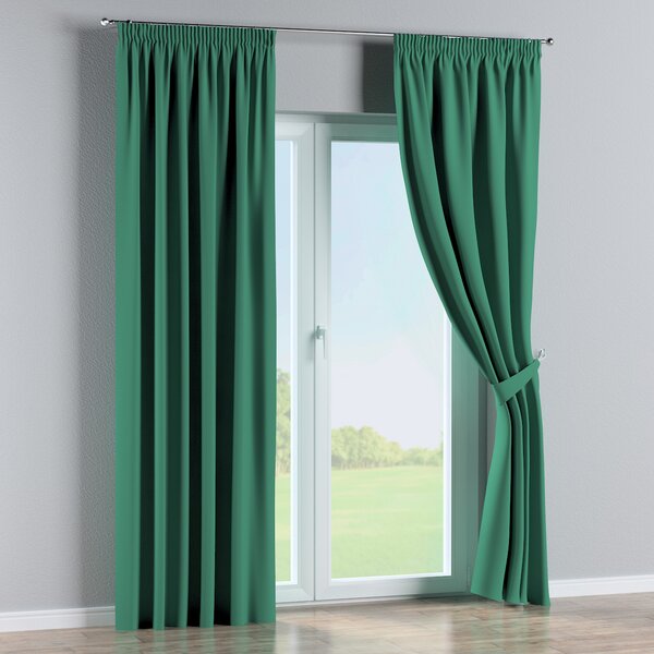 Pencil pleat curtains