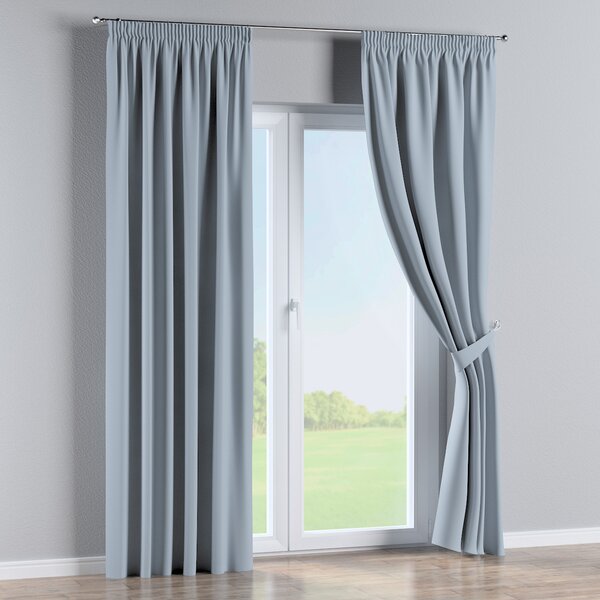 Pencil pleat curtains