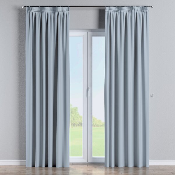 Pencil pleat curtains