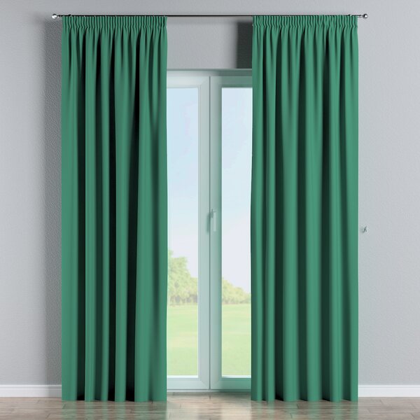 Pencil pleat curtains