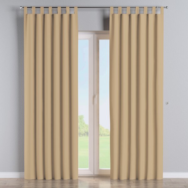 Tab top curtains