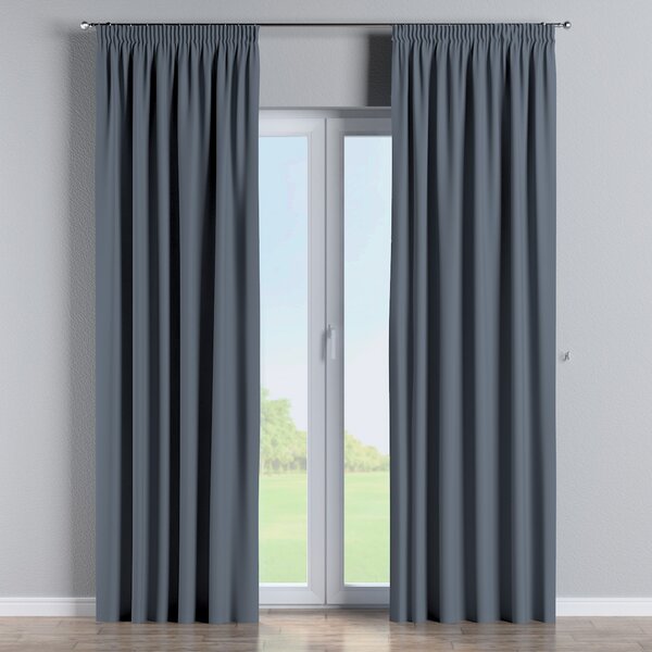 Pencil pleat curtains