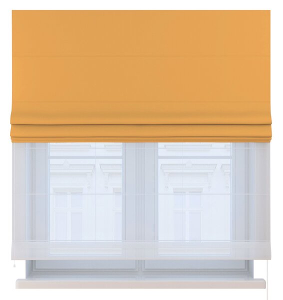 Voile and fabric roman blind (DUO II)
