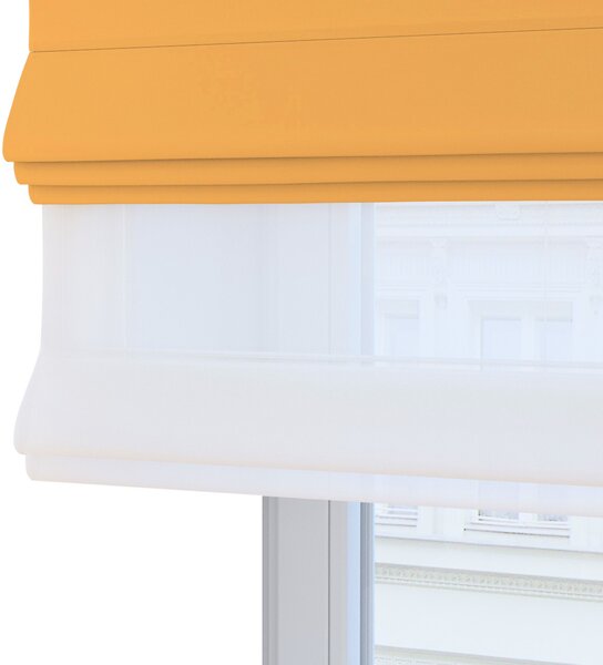 Voile and fabric roman blind (DUO II)