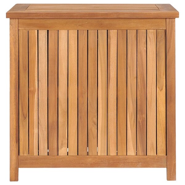 Garden Storage Box 60x50x58 cm Solid Teak Wood