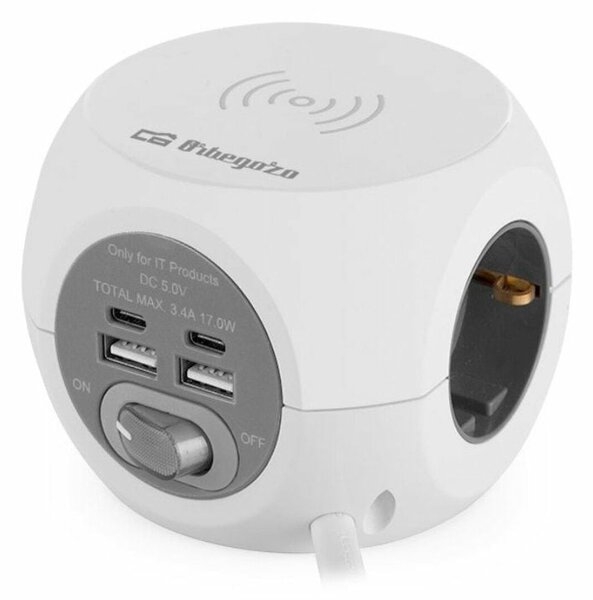 Cube multiplugs Orbegozo 17843 (1,5 m)