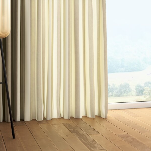 Pencil pleat curtain