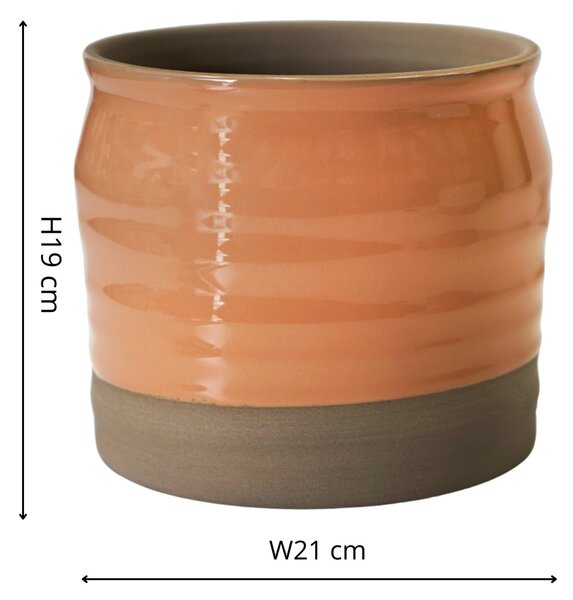 Puro Lipped Gloss Ripple Plant Pot