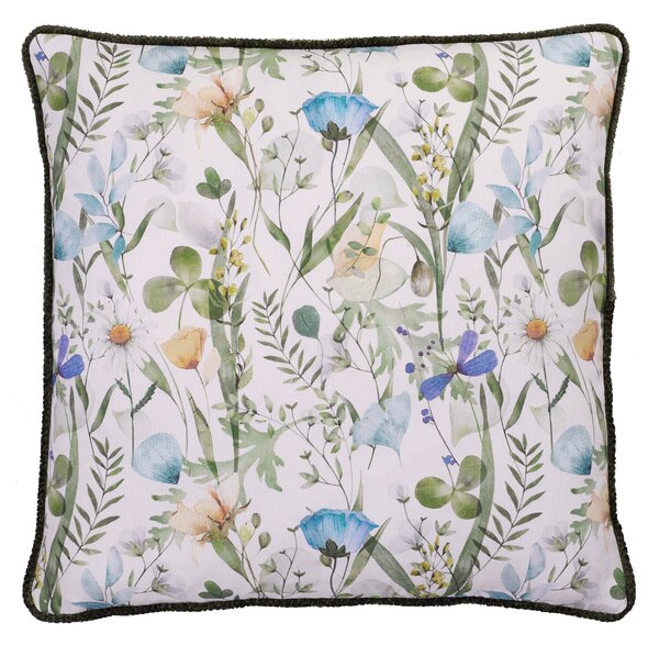 Linda Barker Alda 50cm x 50cm Filled Cushion Blue