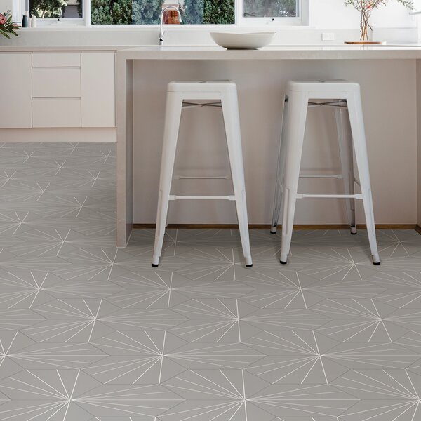 Vers Hexagon Self Adhesive Floor Tiles