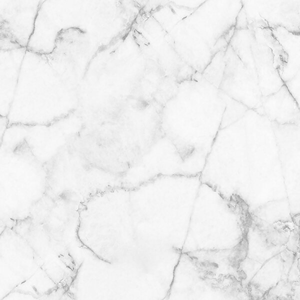 White Marble Sticky Back Plastic