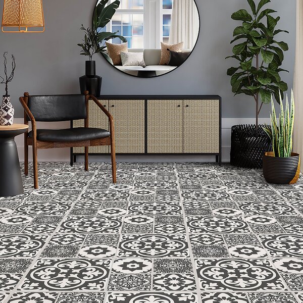 Valencia Oversized Self Adhesive Floor Tiles