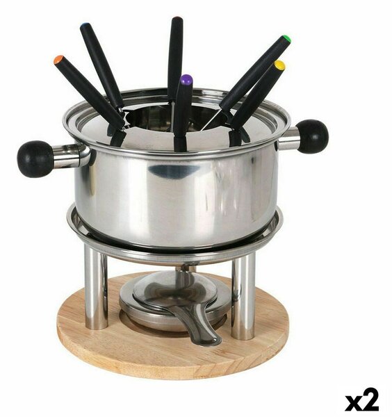 Fondue Santa Clara Stainless steel (2 Units)