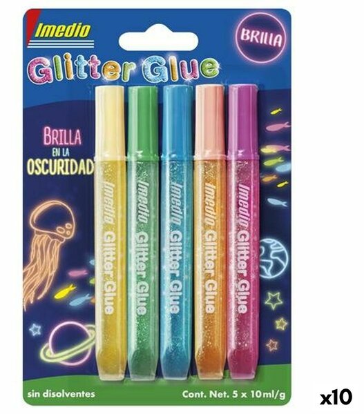 Glue Imedio Glow In The Dark Multicolour 10 ml