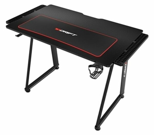 Desk GAMING DRIFT DRDZ75 Black Black/Red