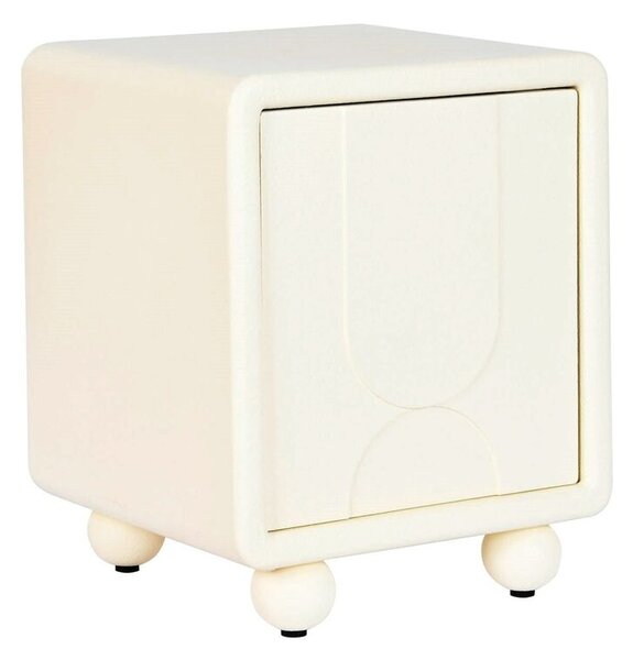 Nightstand DKD Home Decor White MDF Wood 45 x 40 x 55 cm