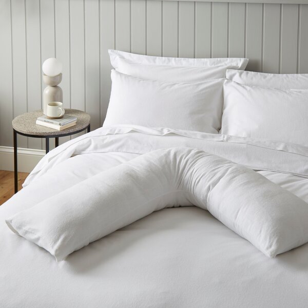 Soft & Cosy Luxury Brushed Cotton V-Shape Pillowcase