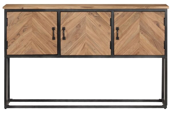 Sideboard 120x30x75 cm Solid Acacia Wood