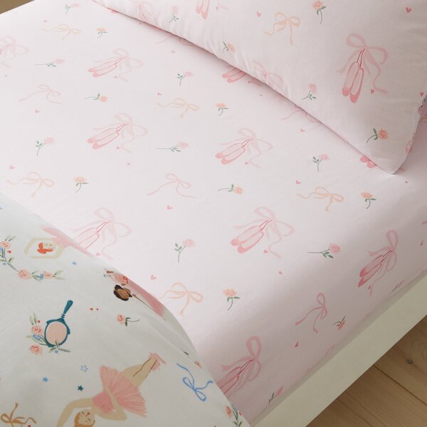 Ballet Dancer Set of 2 Fitted Sheets