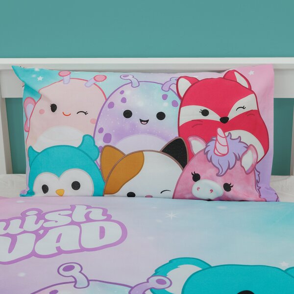 Squishmallows Duvet Cover & Pillowcase Set, Single