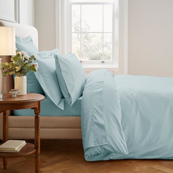 Dorma Crisp & Fresh 400 Thread Count Egyptian Cotton Percale Flat Sheet