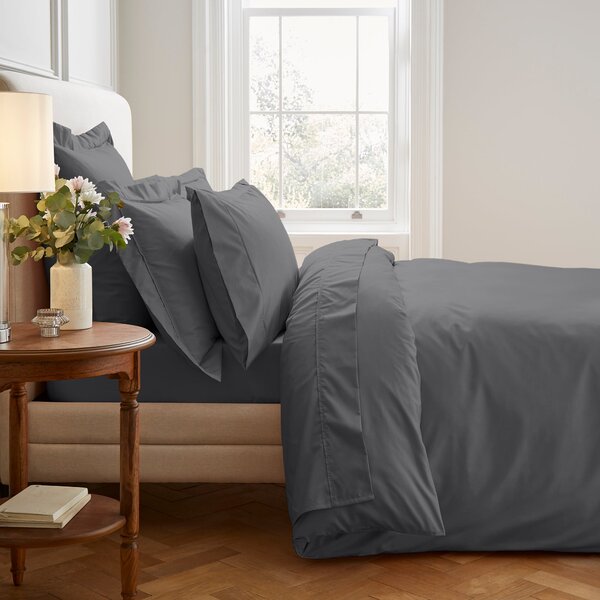 Dorma Crisp & Fresh 400 Thread Count Egyptian Cotton Percale Flat Sheet