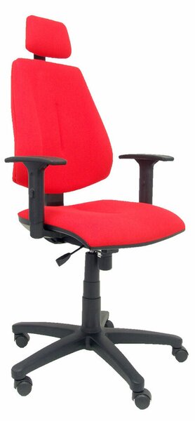 Office Chair with Headrest Montalvos P&C LI350CB Red