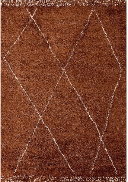 Rug Royal cognac/cream 160x230cm