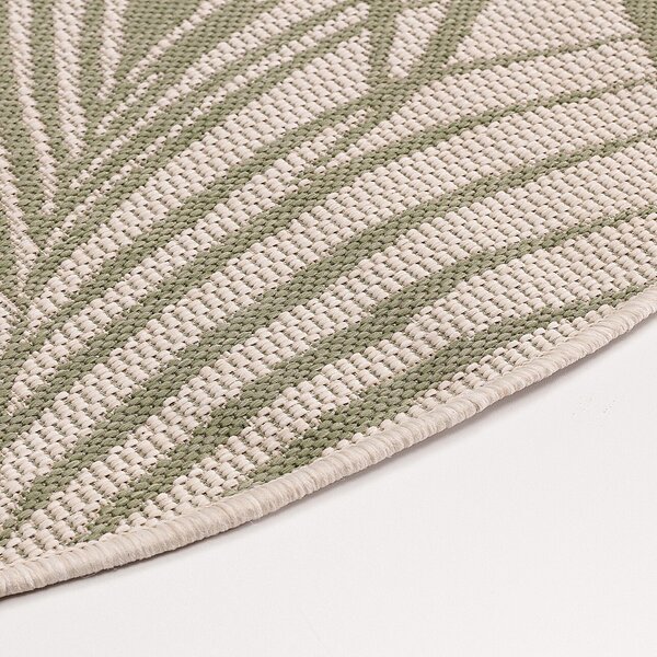 Rug Lineo wool/ jungle green 120cm