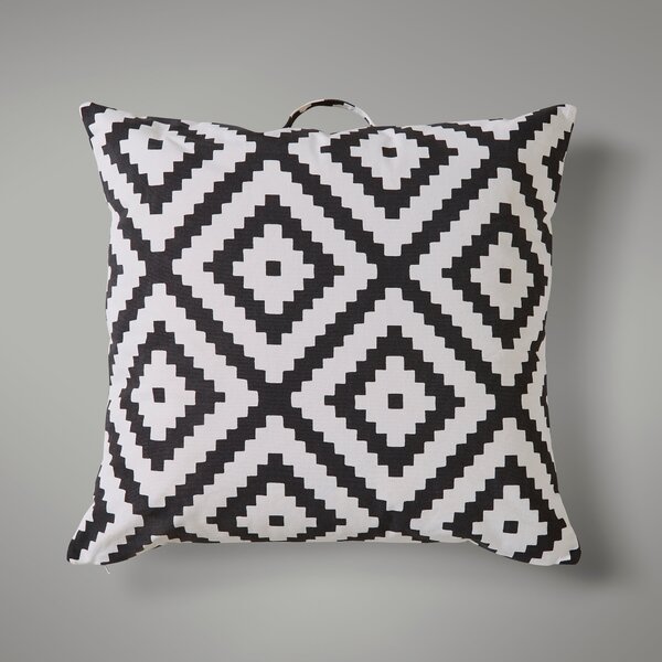 Geo Crewel Floor Cushion