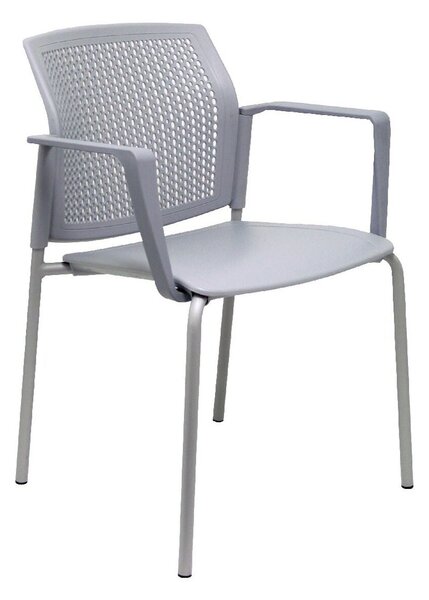 Reception Chair Sege P&C 4349PTGI40 Grey (4 uds)