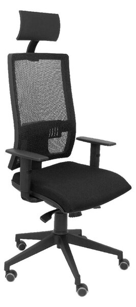 Office Chair with Headrest Horna Bali P&C LI840TK Black