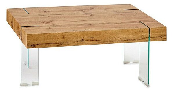 Centre Table Glass MDF Wood 60 x 42 x 120 cm