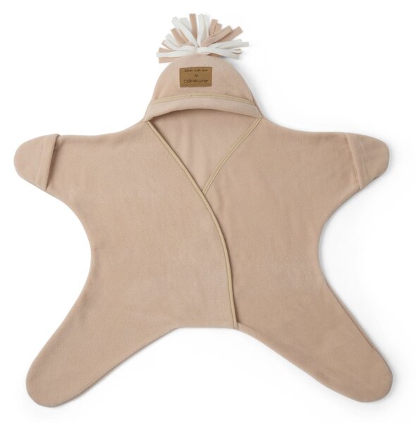 Clair de Lune Star Fleece Wrap Blanket