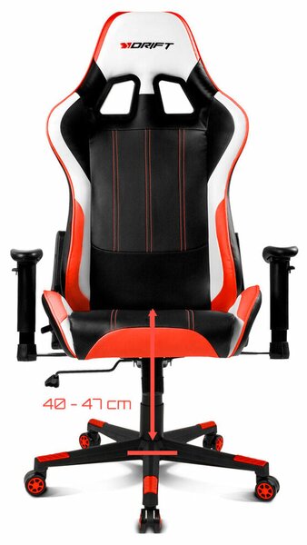 Office Chair DRIFT DR175 Red Black