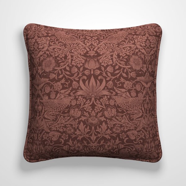 William Morris At Home Strawberry Thief Tonal Made To Order Cushion Cover