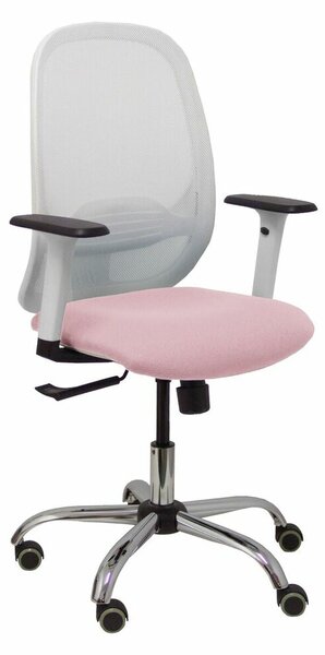 Office Chair Cilanco P&C 354CRRP White Pink