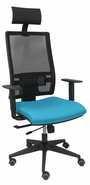 Office Chair with Headrest P&C B10CRPC Sky blue