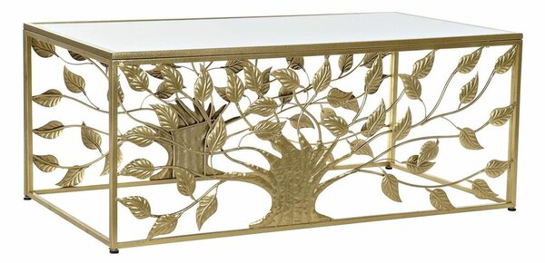 Centre Table DKD Home Decor Metal Mirror 110 x 60 x 46 cm