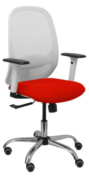 Office Chair P&C 354CRRP White Red