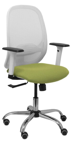 Office Chair P&C 354CRRP White Green Olive