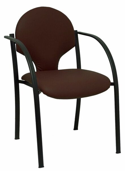 Reception Chair P&C 220PTNSP463 Dark brown