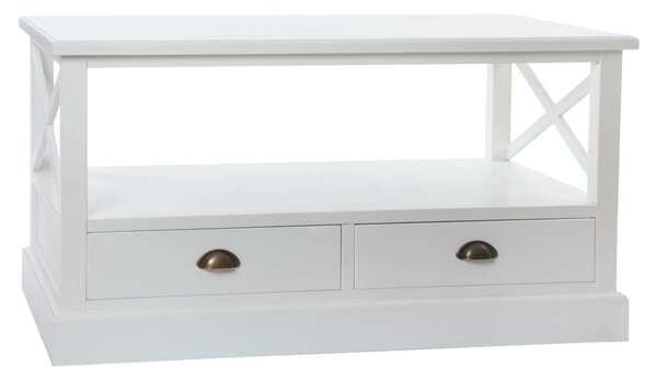 Centre Table DKD Home Decor White Wood (108 x 48 x 56,5 cm)