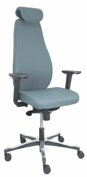 Office Chair with Headrest Bjarg P&C 5ST61LC Grey