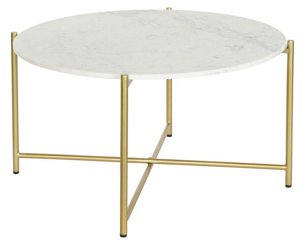 Centre Table DKD Home Decor 81 x 81 x 44 cm Marble Iron